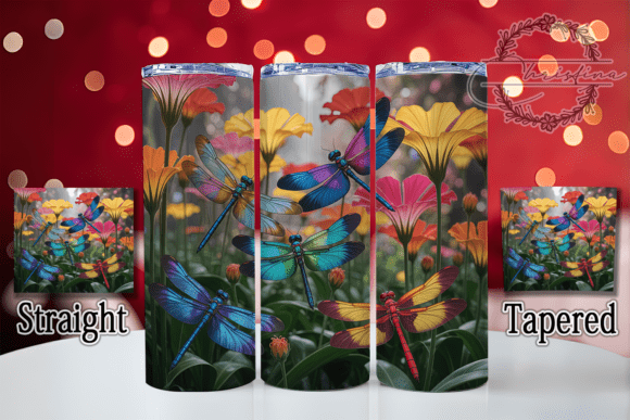 3D Colorful Dragonfly Tumbler: A Strategic Asset for Creative Entrepreneurs