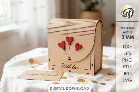 3D Gift Box Laser Cut with Love SVG: A Strategic Design Tool for Makers and Entrepreneurs