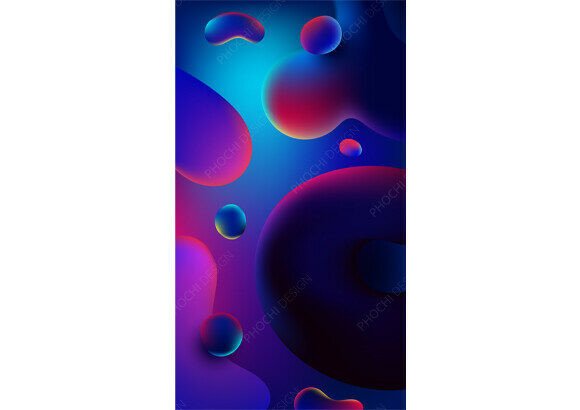Abstract 3d Liquid Fluid Blob Background: A Strategic Asset for Modern Design
