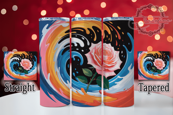 Evaluating the 3D Abstract Rose Tumbler Design for Custom Drinkware