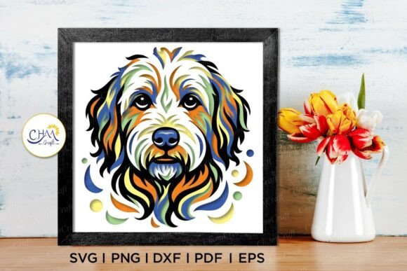 Exploring the 3D Doodle Dog Shadow Box SVG: A Creative Digital Design for Crafters