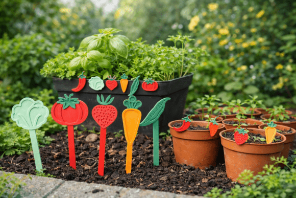 Organize and Personalize Your Garden with 3D Printable Vegetable Plant Markers
