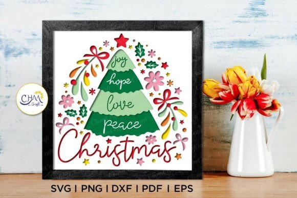 Strategic Uses of the 3D Christmas Tree Shadow Box SVG for Creative and Business Projects
